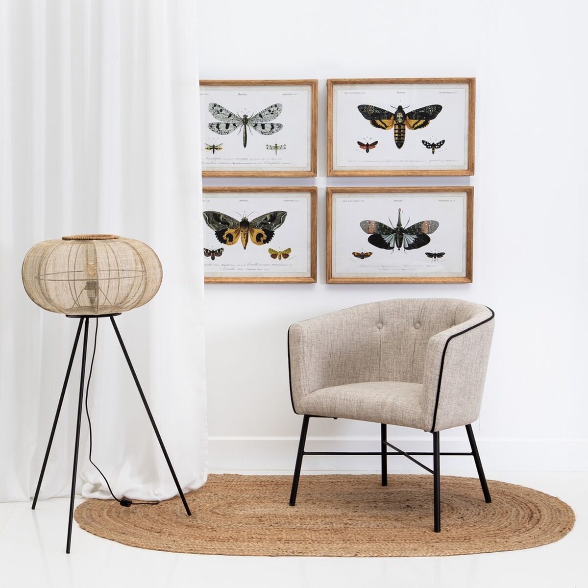 Matta Naturell Jute 180 x 120 cm